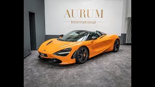 2019 McLaren 720S Spider *ORANGE* Walkaround by AURUM International