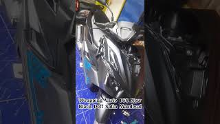 wrapping sticker honda vario black satin #shorts #youtubeshorts #vario160new