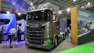 Scania 770 S 6x2 HVO (2024) Walkaround And Interior - RTX Stoneleigh 2024 UK