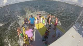 Dolphin Fun Cruises Water Wars Orange Beach 7 25 16 3PM