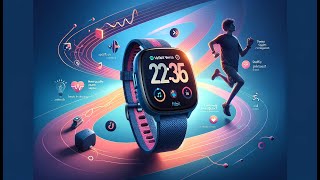 Fitbit Versa 2 Especial: Mejora Tu Bienestar y Fitness - Alexa Integrado, Azul Marino/Rosa