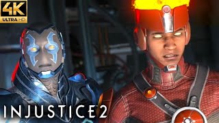 Injustice 2 Story Mode - Chapter 6: Assault on Stryker's Island (Blue Beetle & Firestorm)