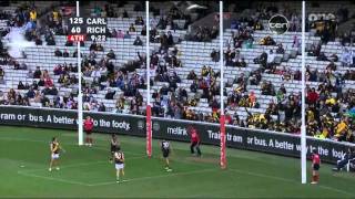 AFL R20 2010: Carlton v Richmond highlights