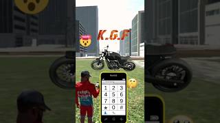 Kgf bike 🏍 cheat code | Indian bike driving 3d | New update #shorts #viral #indianbikedriving3d