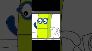 Oh no ! Numberblocks 3 quickly come help Numberblocks 2 #coloringstory #numberblocks #animation