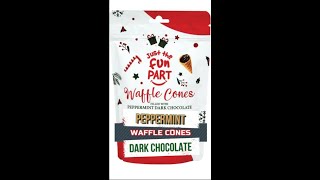 LIMITED EDITION! Just The Fun Part! PEPPERMINT DARK CHOCOLATE December 2023