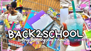 BACK 2 SCHOOL SUPPLY SHOPPING VLOG + HAUL 2024 📚🛍️🛒| *junior year* | Taylor Ayani