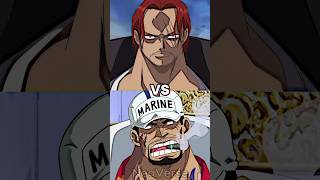 Shanks VS Marines #anime #onepiece #luffy #manga