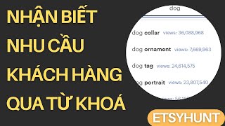 Nhận biết NHANH NHU CẦU khách hàng qua từ khoá bằng công cụ Etsyhunt