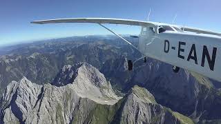 Friedrichshafen nach Kufstein/Tirol am 04.09.2019 (u.a. Zugspitzmassiv, Karwendelgebirge, Achensee)