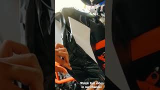 KTM Duke 200 wrapping