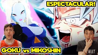 REACCIÓN FAN ANIMATION DRAGON BALL MIKOSHIN SAGA 💥GOKU ULTRA INSTINTO VS MIKOSHIN💥