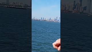 Passing by the Statue of Liberty  via Staten Island ferry  ⛴️ 🥰