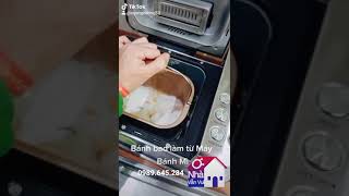 BÁNH BAO làm bằng máy bánh mì tự động Ranbem135G - 0989.645.284