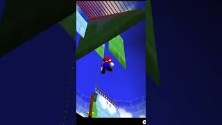 Lobby backwards long jump. 😬#foryou #gaming #mario #mario64