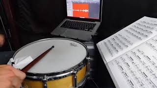 Solo 9 from "The All-American Drummer" Charley Wilcoxon 96bpm