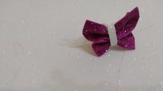 DIY butterflies from foam/ DIY rubberbands from foamiran/easy foam butterfly making