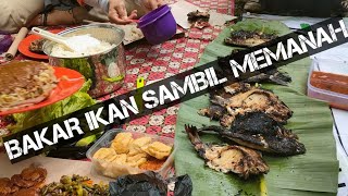 KESERUAN BAKAR IKAN SAMBIL MEMANAH DI MARKAS KHAZANAH ARCHERY