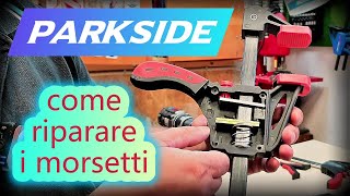 PARKSIDE come riparare i morsetti