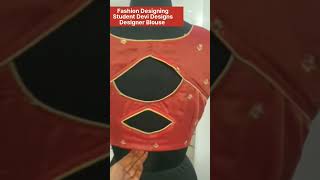 Fashion Designing Student Devi Designs Designer Blouse at IDI Institute Himayathnagar Hyderabad