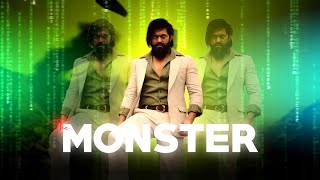 THE MONSTER 😈 -  Rocky Bhai [Badass Edit] || KGF Chapter 2  @madboizyt9095