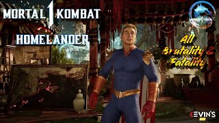 MK1 Homelander All Brutality & Fatality