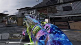 Rushing with the Legendary PDW-57 Toxic Waste with the season 6 tournament camo.