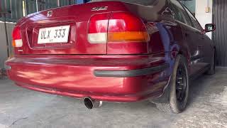 Kakimoto GT-Box With catback exhaust system soundcheck Civic VTI - Nitrofuze Garage