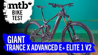 Giant  Trance X Advanced E+ Elite 1 V2 I Bike Test I Light EMTB I 85NM I 400WH I 19,9 KG I 2024