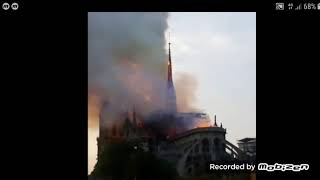 Catedrala Notre-Dame arde