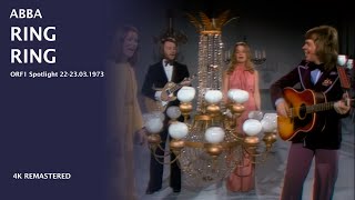 ABBA - Ring Ring (Performed in ORF1 Spotlight - 22, 23 March 1973)(4K)