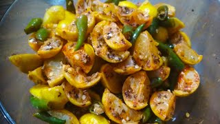 Lemon Pickle Recipe - Nimbu Achar Recipe - Lemon Pickle Without Oil