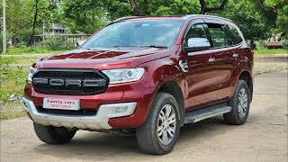 Low Price Ford All New Endeavour 3.2 AT Sunroof 4Wheel Drive 2017 Used Car Sale,Family Cars Chennai.