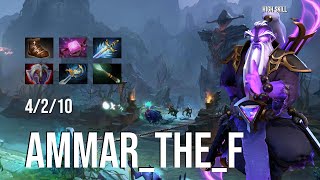 Dota 2 Pro Gameplay   AMMAR THE F   Void Spirit   4 2 10   High Skill Dota 2 / ATF / Team Falcons