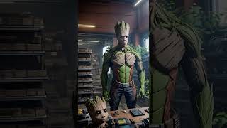 Groot Created By A.I.