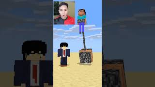 Jump With Heavier And Heavier block ( minecraft animation) #shorts