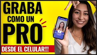 COMO GRABAR VIDEOS CON CELULAR 2023 (ajustes, equipo, y trucos para mejorar la calidad)