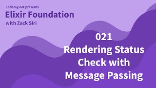 Elixir: Render Status Check with Message Passing - [021]