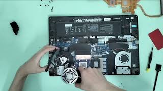 ASUS TUF GAMING A17 (FX706) Replacement of thermal paste and grease