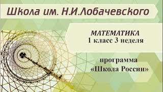 Математика 1 класс 3 неделя. Числа 1, 2, 3, 4, 5. Цифры 1, 2, 3, 4, 5