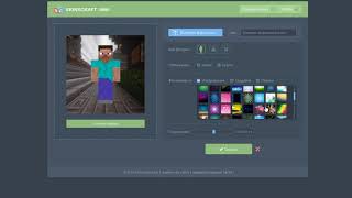 обзор сайта для создания аватарки майнкрафт + пример создания