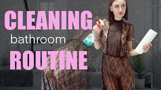 [4K USA Housewife] Creating a Sparkling Bathroom Sanctuary | Cleaning & Homemaking with Julia Hardy