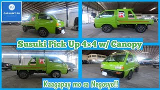 Suzuki Pick Up 4X4 w/ Canopy | Magkano kaya ang Cash / DP / Monthly? SWAK sa Negosyo mo!!