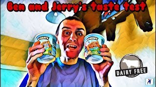 Vlogmas #4 Ben And Jerry’S Dairy Free Ice Cream Taste Test,And Out With My Wife And Dogs