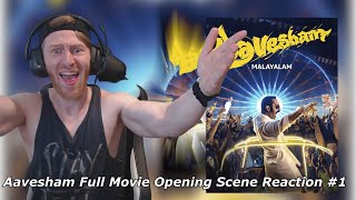 Aavesham Full Movie Reaction By Foreigner - Part 1 - Opening Scene