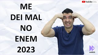 CONFERI MEU GABARITO DO ENEM 2023 E ME ARREBENTEI...! E AGORA?