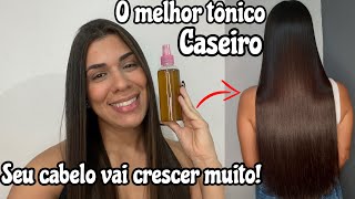 O MELHOR TÔNICO CASEIRO| QUEDA E CRESCIMENTO #tonicopoderoso