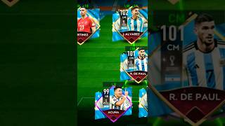 ARGENTINA WORLD CUP SQUAD BUILDER 🇦🇷🏆. ( EDIT) #fifamobile #fifamobile22