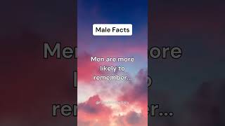 Men are more likely to remember... #shorts