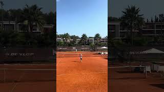 Lob practice at Mouratoglou Academy #tennis #mouratoglou #france